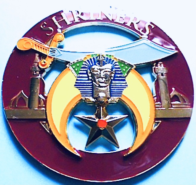 Universal Grand Shrine High Quality Cut Out Auto Emblem