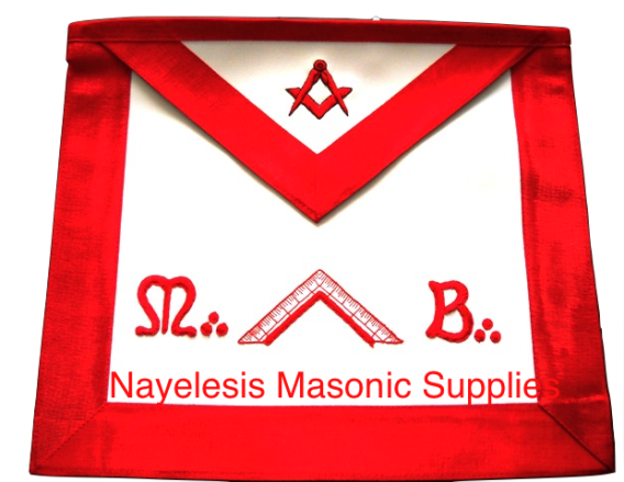 M B Worshipful Master Apron