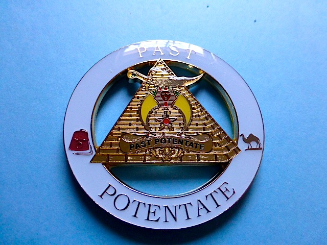 shriners-past-potentate-white-high-quality-cut-out-car-emblem